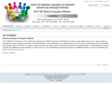 Tablet Screenshot of gpforeesp.ufscar.br