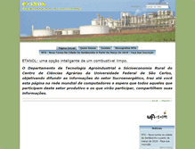 Tablet Screenshot of etanol.ufscar.br