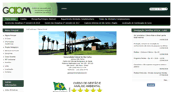Desktop Screenshot of gestaoambiental.ufscar.br