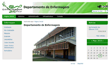 Tablet Screenshot of denf.ufscar.br