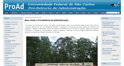 Desktop Screenshot of proad.ufscar.br