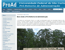 Tablet Screenshot of proad.ufscar.br