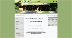 Desktop Screenshot of ceeja.ufscar.br
