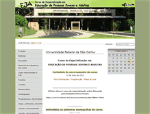 Tablet Screenshot of ceeja.ufscar.br