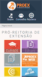 Mobile Screenshot of proex.ufscar.br
