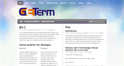 Desktop Screenshot of geterm.ufscar.br