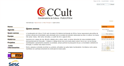 Desktop Screenshot of culturaproex.ufscar.br