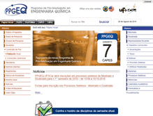 Tablet Screenshot of ppgeq.ufscar.br