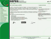 Tablet Screenshot of gepeq.dep.ufscar.br
