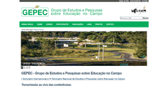 Desktop Screenshot of gepec.ufscar.br