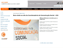 Tablet Screenshot of ccs.ufscar.br
