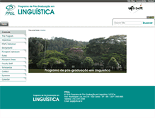 Tablet Screenshot of ppgl.ufscar.br