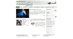 Desktop Screenshot of dep.ufscar.br