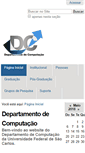 Mobile Screenshot of dc.ufscar.br