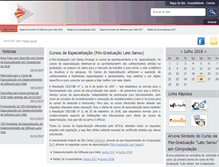 Tablet Screenshot of latosensu.dc.ufscar.br