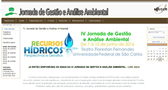 Desktop Screenshot of jornadagaa.ufscar.br