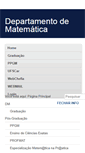 Mobile Screenshot of dm.ufscar.br