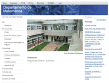 Tablet Screenshot of dm.ufscar.br