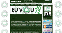 Desktop Screenshot of gege.ufscar.br