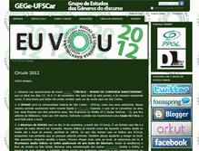 Tablet Screenshot of gege.ufscar.br