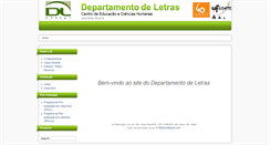 Desktop Screenshot of letras.ufscar.br