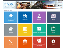 Tablet Screenshot of ppgeu.ufscar.br