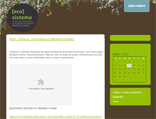 Tablet Screenshot of ecossistema.ufscar.br