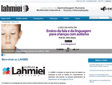 Tablet Screenshot of lahmiei.ufscar.br