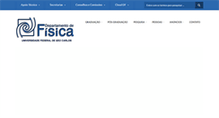 Desktop Screenshot of df.ufscar.br