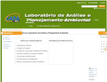 Tablet Screenshot of lapa.ufscar.br